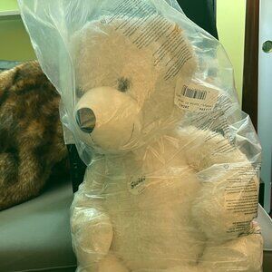 Steiff "Lotte" Teddy Bear Still in Bag with German Tags and Ear Button